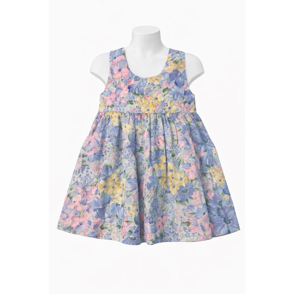 Lacey Lane Floral Dress 2T Toddler Girls Sleeveless Spring Casual Sundress